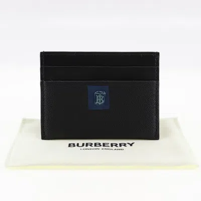 Pre-owned Burberry Black Leather Wallet  ()