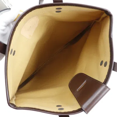 Pre-owned Celine Céline C Brown Canvas Tote Bag ()