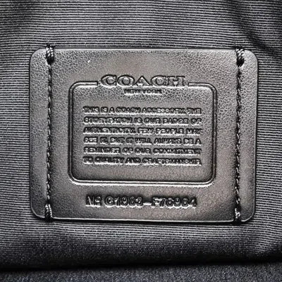 Pre-owned Coach Purple Canvas Clutch Bag ()