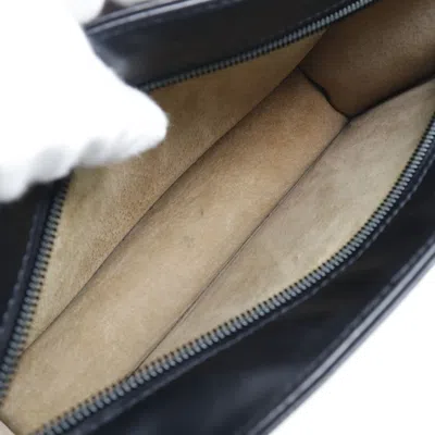 Pre-owned Dunhill Black Leather Clutch Bag ()