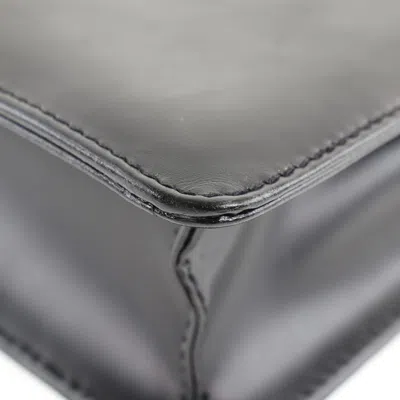 Pre-owned Dunhill Black Leather Clutch Bag ()