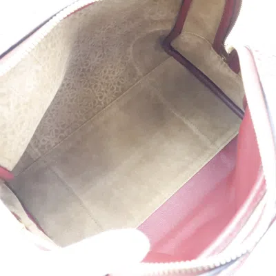 Pre-owned Loewe Amazona Red Leather Shoulder Bag ()
