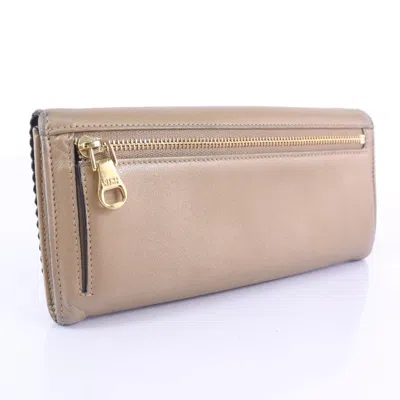 Pre-owned Loewe Brown Leather Wallet  ()