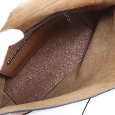 Pre-owned Loewe Messenger Brown Leather Shoulder Bag ()