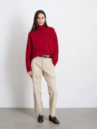 ALEX MILL CECILE TURTLENECK IN CASHMERE 