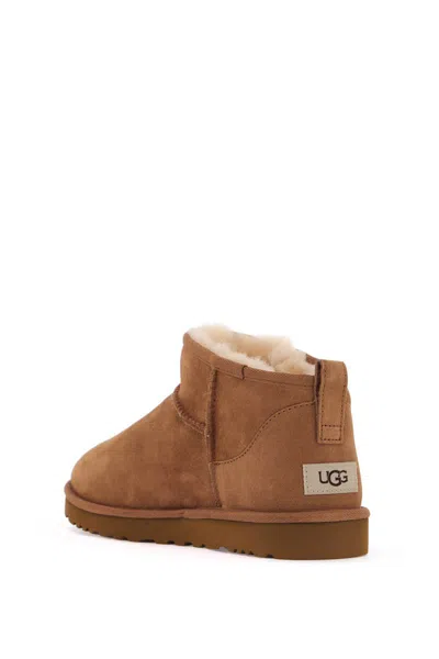 UGG CLASSIC ULTRA MINI ANKLE BOOTS 