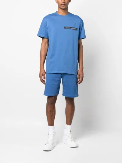 Alexander Mcqueen Alexander Mc Queen Logo Cotton Shorts