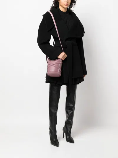 Alexander Mcqueen Alexander Mc Queen The Curve Leather Bucket Bag