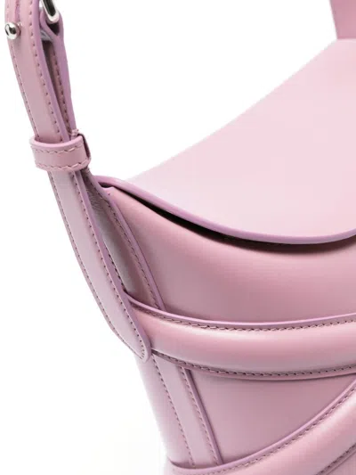 Alexander Mcqueen Alexander Mc Queen The Curve Leather Bucket Bag