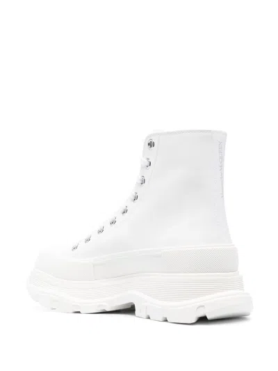 Alexander Mcqueen Tread Slick Canvas Sneakers