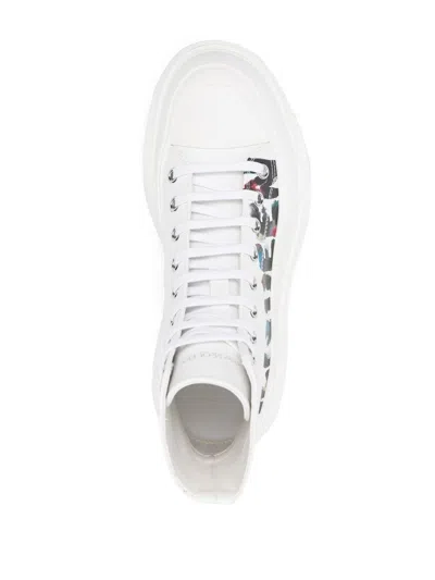 Alexander Mcqueen Tread Slick Canvas Sneakers