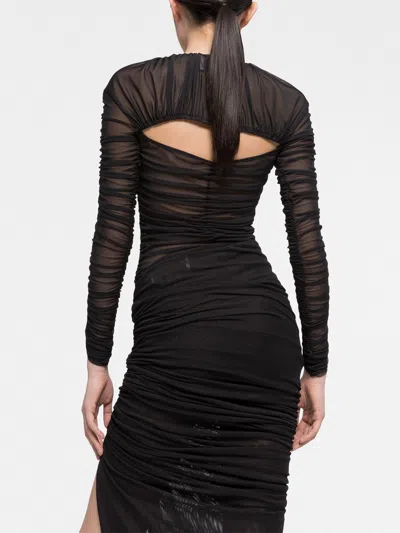 Az Factory By Ester Manas Cut-out Mesh Top