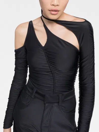 Az Factory By Ester Manas Cut-out Long Sleeve Top