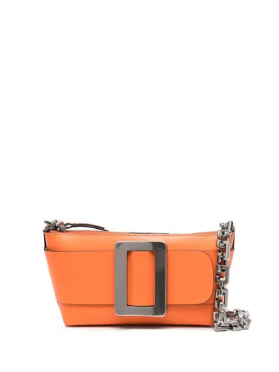Boyy Buckle Pouchette Leather Shoulder Bag