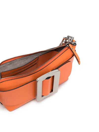 Boyy Buckle Pouchette Leather Shoulder Bag