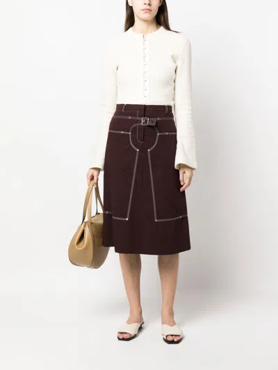 Chloé Embroidered Wool Jumper
