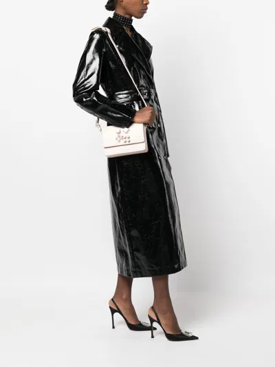 Christian Louboutin Carasky Shoulder Bag In Powder Leather