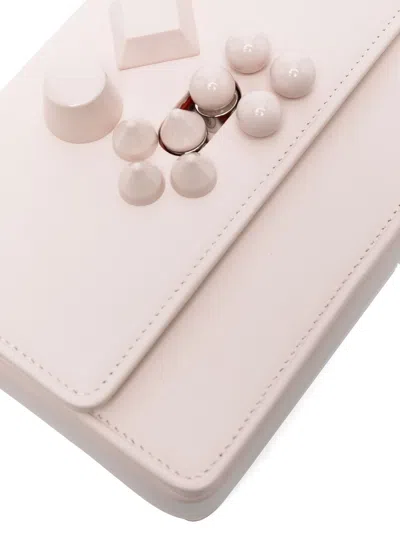 Christian Louboutin Carasky Shoulder Bag In Powder Leather