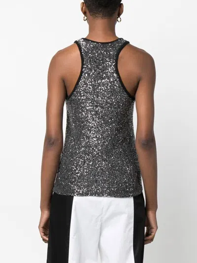 Fabiana Filippi Sequin-embellished Knitted Tank Top