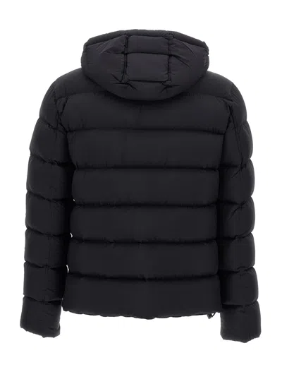 Herno Quilted Hooded Down Jacket With Side Pockets