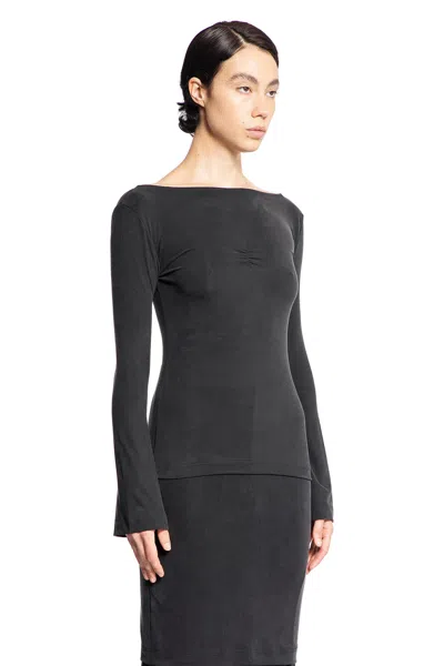 Shop Alainpaul Woman Black Tops