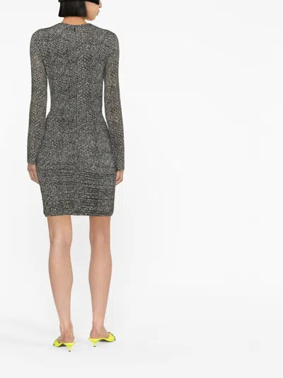 Isabel Marant Jana Cutout Ruched Printed Stretch-jersey Mini Dress