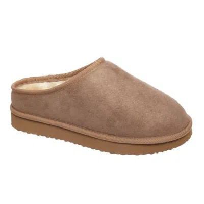Miami Shoe Women's Winter Dreamin' Mule In Taupe In Grey