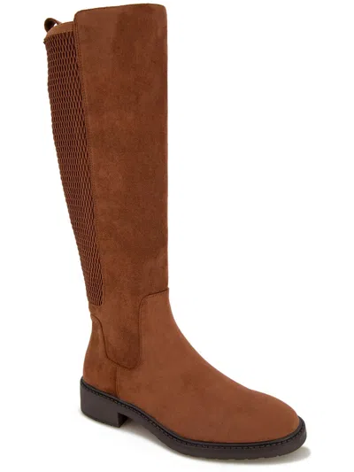 Kenneth Cole Reaction Lionel Womens Faux Leather Tall Knee-high Boots In Multi