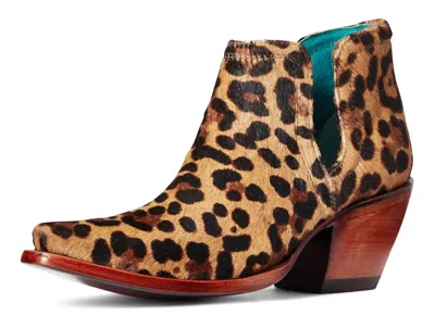 Ariat Women's Dixon Calf Bootie In Leopard Hair On In Multi