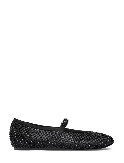 Le Silla 'gilda' Round Toe Embellished Ballet Flats