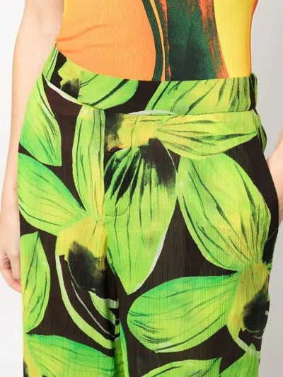 Louisa Ballou Green Cruise Trousers