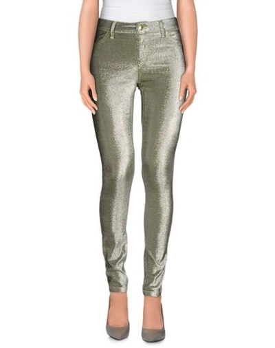 Just Cavalli Casual Pants In Light Green