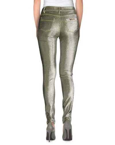 Shop Just Cavalli Casual Pants In Light Green