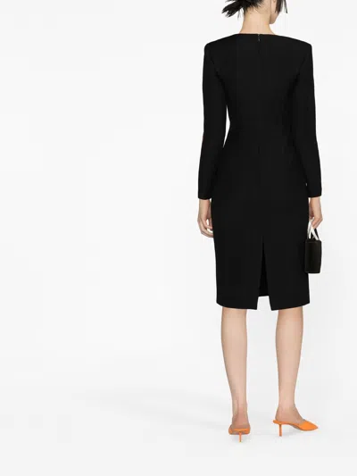 Roland Mouret Pre Wool And Silk Blend Midi Tube Dress