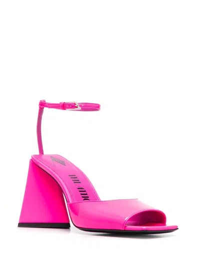 Attico Piper 85 Patent Leather Sandals