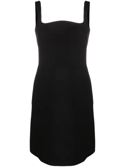 Valentino Open-back Wool And Silk-blend Crepe Mini Dress