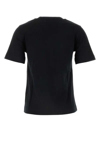 Burberry Paisley Ekd Cotton T-shirt In Black