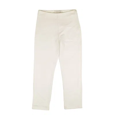 A . P.c Cotton Jogger Swetpnts - White In White