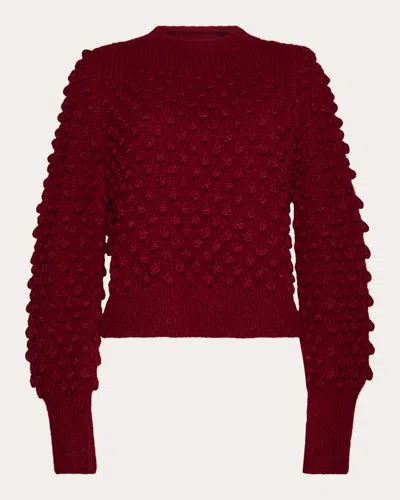 Eleven Six Camila Knit Bobble Stitch Sweater In Pink