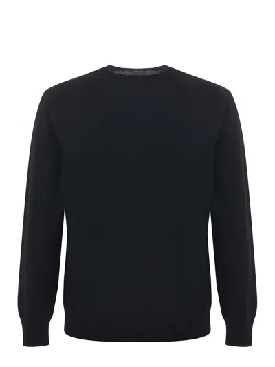 Etro Crew Neck Knitwear Sweater In Black