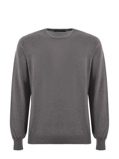 Tagliatore Sweater In Grey