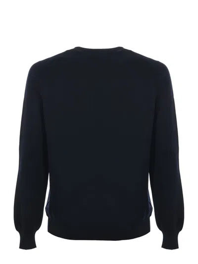 Tagliatore Sweaters In Blue