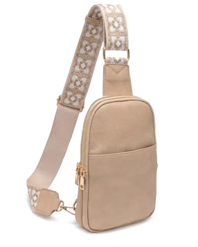 Moda Luxe Zuri Sling Backpack In Brown