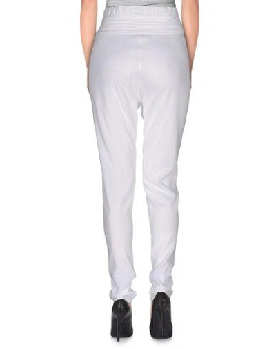 Shop Viktor & Rolf Casual Pants In White