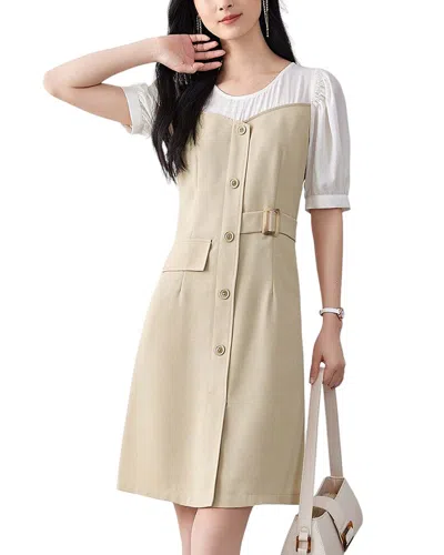 Ounixue Dress In Beige