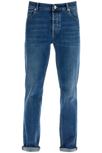 Shop Brunello Cucinelli Traditional Fit Jeans