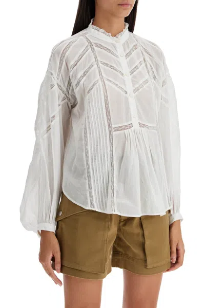 Shop Isabel Marant Étoile Isabel Marant Etoile Cotton Gelma Blouse For