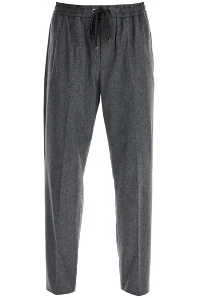 Moncler Logo Patch Drawstring Pants