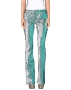 Just Cavalli Casual Pants In Turquoise