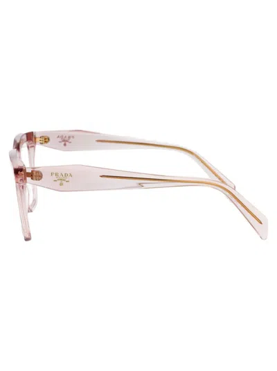 Prada Optical In 19q1o1 Transparent Peach